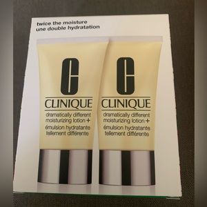 2x Clinique Dramatically different moisturizing lotion 1.7 oz NIB for dry skin